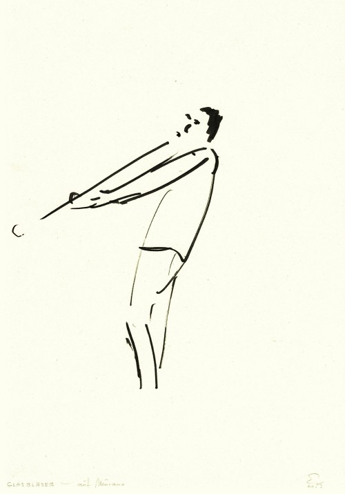 Venedig - Glasbläser auf Murano