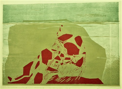 Es entsteht eine Insel - (Blatt 3 eines Zyklus)