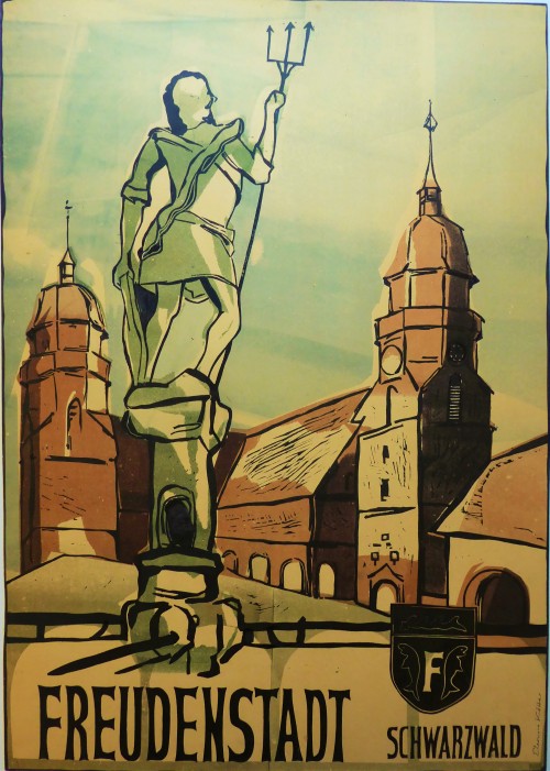 Freudenstadts Wahrzeichen - Plakat