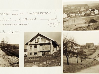 1974. Von Stuttgart zurück nach Aach, in die erste eigene Wohnung (EG), mit Platz für Werkstatt und Atelier - im Alter von 42 Jahren.