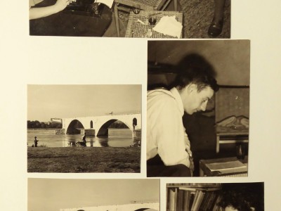 1962.  Während der Reise mit dem Kunstverein Stuttgart nach Arles, Provence.
