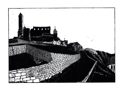 Hornberg über dem Neckar