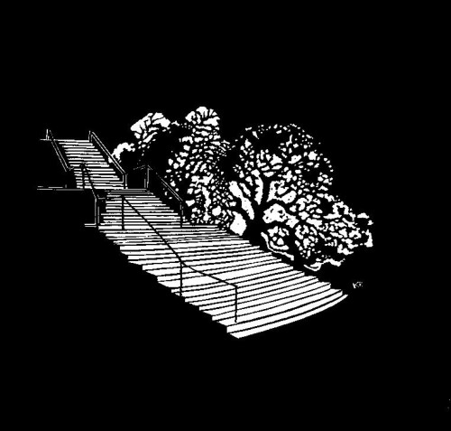 Stuttgart, Treppe an der Eugenstaffel